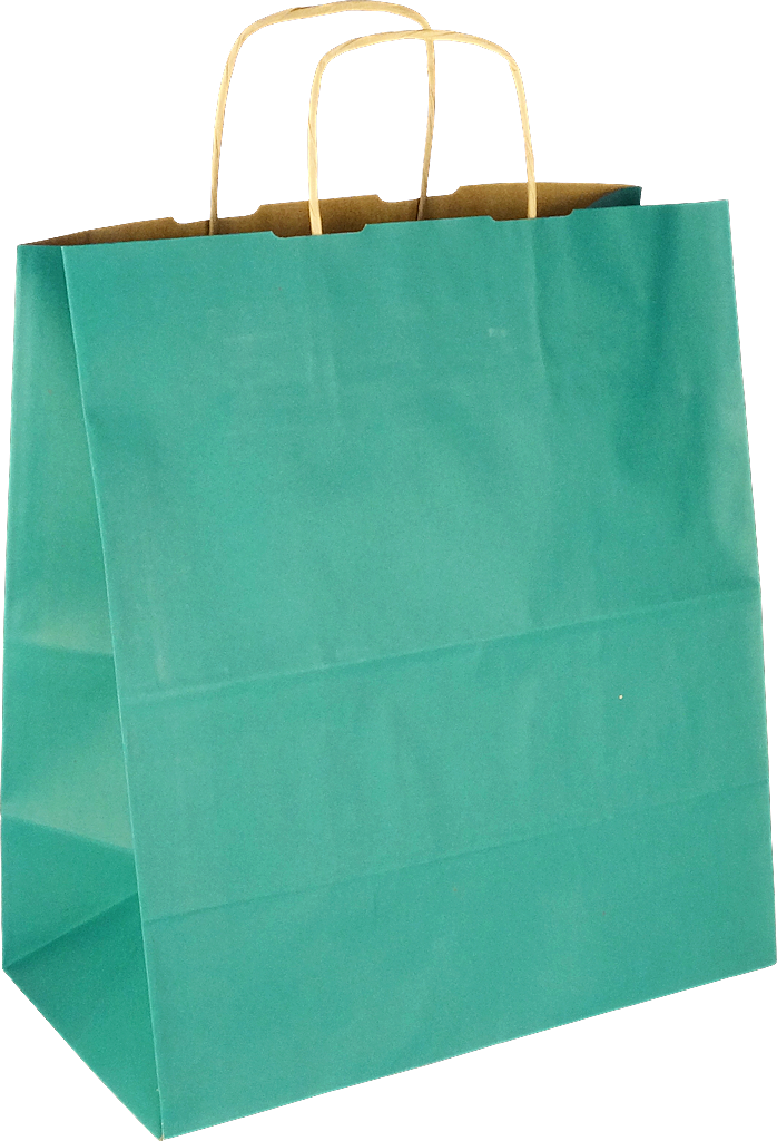 PS306G071 Papiertasche mit Papierkordel EKO PLUS grün