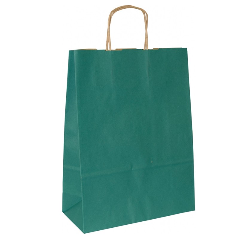 PS307G071 Papiertasche mit Papierkordel EKO PLUS grün