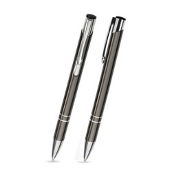 C-03 Kugelschreiber. Graphit  - glänzend.