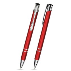 C-06 Kugelschreiber. Rot - matt.