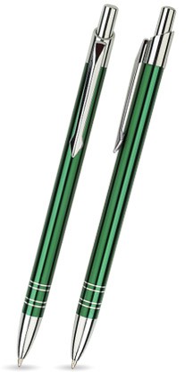 B-13 Kugelschreiber. Dunkelgrün - glänzend.