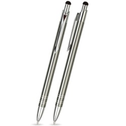 BT-03 Kugelschreiber Touch Pen. Graphit - glänzend.