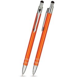 BT-05 Kugelschreiber Touch Pen. Orange - matt.