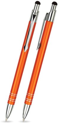 BT-05 Kugelschreiber Touch Pen. Orange - matt.