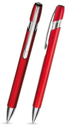 GE-06 Kugelschreiber. Rot - matt.