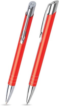 M-05 Kugelschreiber. Orange - matt.