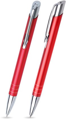 M-06 Kugelschreiber. Rot - matt.