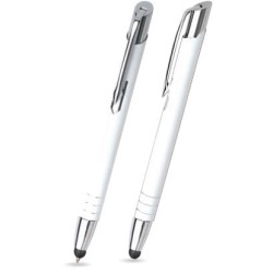 MT-20 Kugelschreiber Touch Pen. Weiß - Lack.