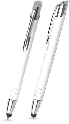 MT-20 Kugelschreiber Touch Pen. Weiß - Lack.