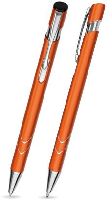 S-05 Kugelschreiber. Orange - matt.