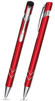 S-06 Kugelschreiber. Rot - matt.