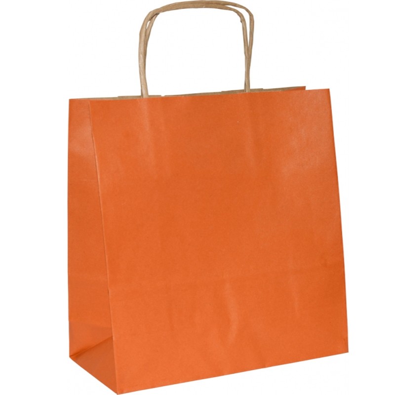 PS306G061 Papiertasche mit Papierkordel EKO PLUS - Orange